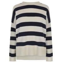 THEORY Karenia Stripe Cashmere Sweater