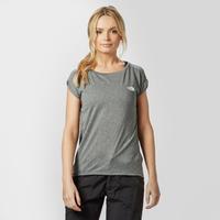 the north face womens mountain athletics tanken t shirt light grey