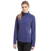 the north face womens glacier quarter zip fleece navy