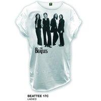 The Beatles White Beatles 1969 Ladies Oversized Tee Siz