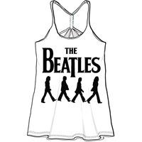 The Beatles Abbey Road Walking Silhouette Ladies White Bab