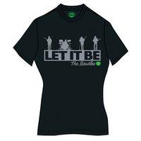 The Beatles Women\'s Rooftop Short Sleeve T-shirt, Black, Size 14 (manufacturer