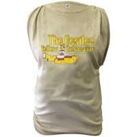 The Beatles Yellow Submarine Ladies Olive Oilwashed T Shir