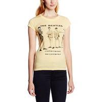 the beatles womens you cant do that short sleeve t shirt yellow size 1 ...