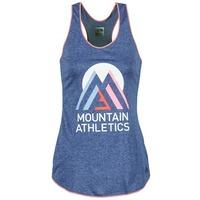 The North Face GRAPHIC PLAY HARD women\'s Vest top in blue