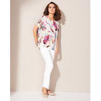 THE ARTIGIANO ULTIMATE JEANS - SLIM-LEG JEANS, White, Size 14L, White: 98% cotton, 2% elastane