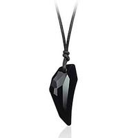 Thousands of colors Necklace Pendant Necklaces Jewelry Leather Daily Black 1pc Gift