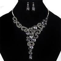 The Latest European And American Fashion Jewelry Sets Necklace Earring