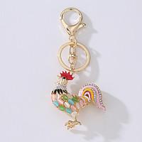 The New Car Bag Key Ring The Big Rooster Metal Idea Set Yhe Drill Key Ring