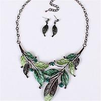 The Latest European And American Fashion Jewelry Sets Necklace Earring