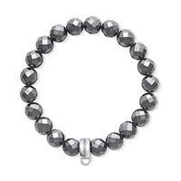 thomas sabo facetted haematite charm bracelet