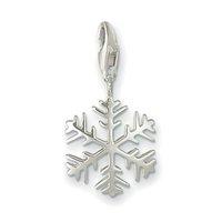 Thomas Sabo Silver Snowflake Charm