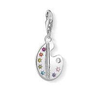 Thomas Sabo Silver And Multi Zirconia Painters Palette