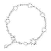 thomas sabo silver charm carrier bracelet