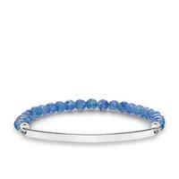 Thomas Sabo Love Bridge Faceted Dumortierite Bracelet