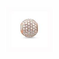 Thomas Sabo Pink Pave Karma Bead