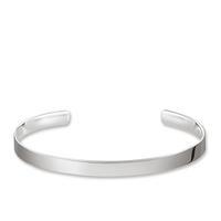 thomas sabo silver love cuff bangle