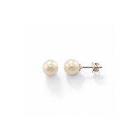 Thomas Sabo Small Silver and Pearl Stud Earrings