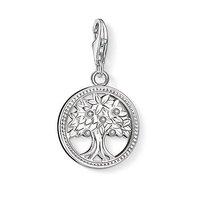 Thomas Sabo Silver And Zirconia Tree Of Life Charm