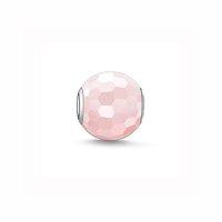 Thomas Sabo Faceted Rose Quartz Karma Bead