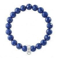 Thomas Sabo Lapis Lazuli Beaded Charm Bracelet