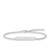 Thomas Sabo Silver ID Plate Chain Bracelet