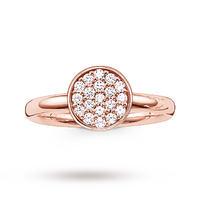 Thomas Sabo Glam & Soul Sparkling Circles Ring - Size O