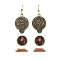 The Hunger Games Girl On Fire Peeta Mellark Earrings (set Of 3)