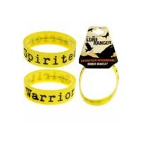 the lone ranger spirited warrior silicone bracelet