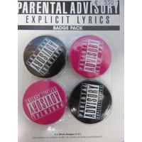 The Wanted Button Badge Pack