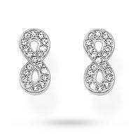 thomas sabo glam soul ear studs infinity of love