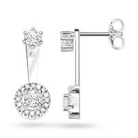 Thomas Sabo Glam & Soul Pave Cubic Zirconia Stud Earrings