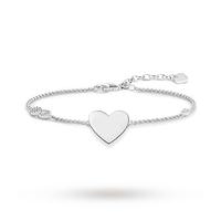 Thomas Sabo Sterling Silver Infinity Heart Love Bridge Bracelets A1486-051-14