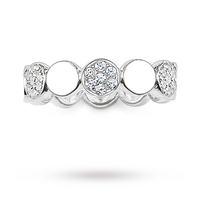 Thomas Sabo Glam & Soul Sparkling Circles Ring - Size O