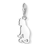 Thomas Sabo Jewellery Ladies\' Sterling Silver Charm Club Cat Charm