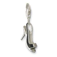 Thomas Sabo silver and enamel High Heel charm