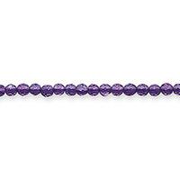 Thomas Sabo Necklace Silver & Amethyst Bead 42cm Chain D