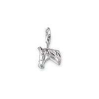 thomas sabo charm horse head silver