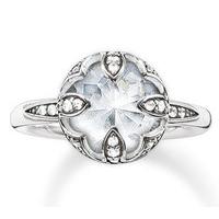 Thomas Sabo Ring Glam & Soul Purity of Lotos White Zirconia Silver D