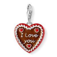 Thomas Sabo Charm Gingerbread Heart Silver D