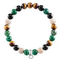 thomas sabo bracelet charm jasper tigers eye malachite heliotrope 165c ...