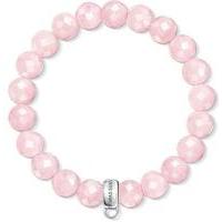 Thomas Sabo Bracelet Charm Rose Quartz 15.5cm