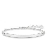 Thomas Sabo Bracelet Love Bridge Sparkling Circles 18cm