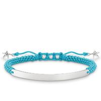 Thomas Sabo Bracelet Love Bridge Blue Starfish 19cm D