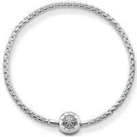 thomas sabo karma bead bracelet silver 19cm