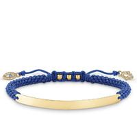 Thomas Sabo Bracelet Love Bridge Blue Nazars Eye 21cm D