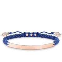 Thomas Sabo Bracelet Love Bridge Blue Nazars Eye 21cm D