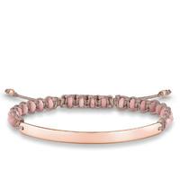 Thomas Sabo Bracelet Love Bridge Hot Pink 21cm D