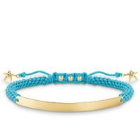 Thomas Sabo Bracelet Love Bridge Blue Starfish 19cm D