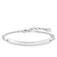 Thomas Sabo Bracelet Love Bridge Nazars Eye Silver 19cm